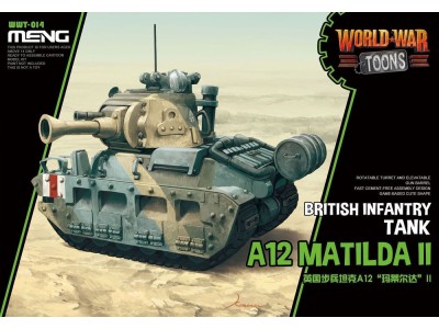 British Infantry Tank A12 Matilda II (CartoonModel)