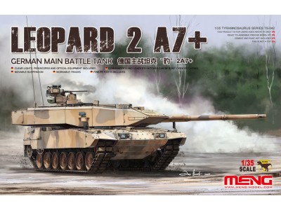 German Main Battle Tank Leopard 2A7+