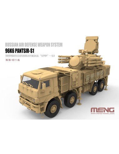 Russian Air Defense Weapon System 96K6 Pantsir-S1