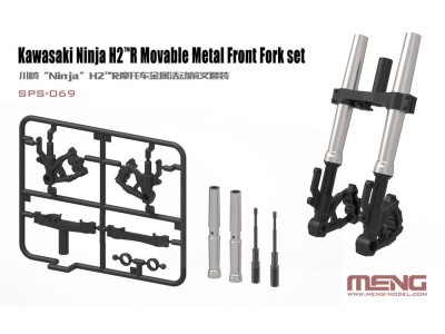 Kawasaki Ninja H2(TM)R Movable Metal Front Fork Set
