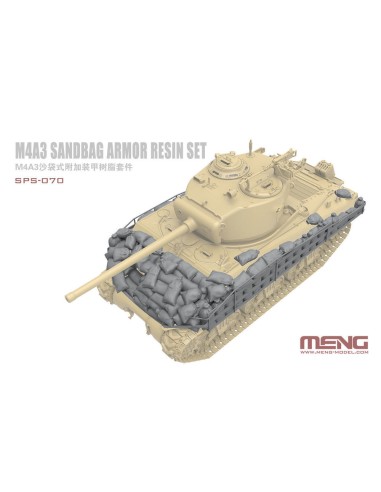 M4A3 Sandbag Armor Set (Resin)