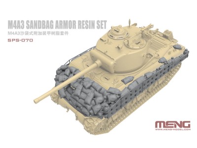 M4A3 Sandbag Armor Set (Resin)