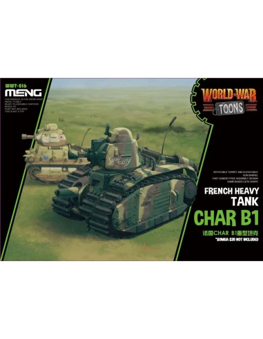 French Heavy Tank Char B1 (Cartoon Model)