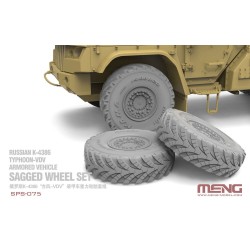 Russian K-4386 Typhoon-VDV Armored Vehicle Sagged Wheel...