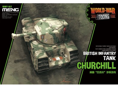 British Infantry Tank Churchill (CARTOON MODEL)