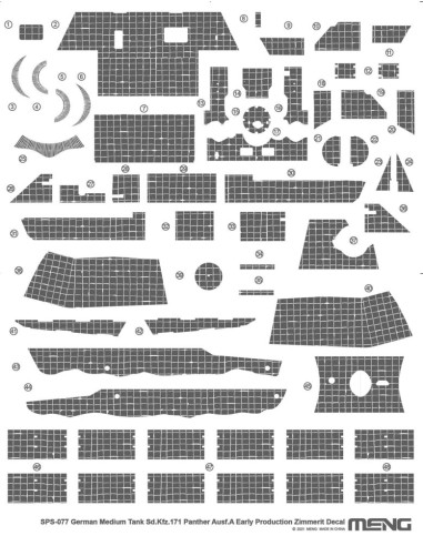 German Medium Tank Sd.Kfz.171 Panther Ausf.A...