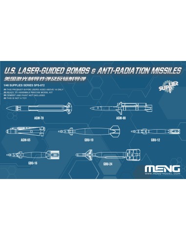 U.S. Laser-Guided Bombs & Anti-Radiation Missiles