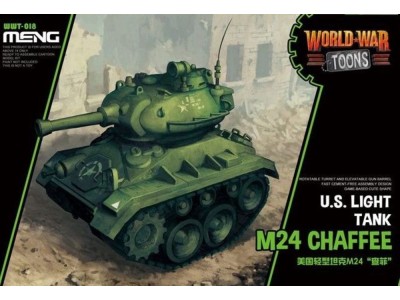 U.S. Light Tank M24 Chaffee (CARTOON MODEL)
