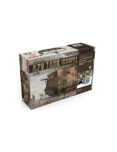 German A7V Tank (Krupp) & Engine, Limited Edition