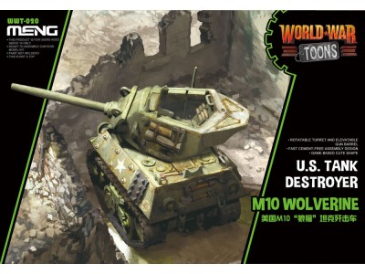 U.S. Tank Destroyer M10 Wolverine (CARTOON MODEL)