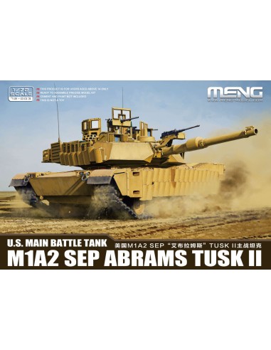 U.S. Main Battle Tank M1A2 SEP Abrams TUSK II