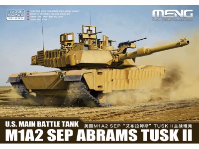 U.S. Main Battle Tank M1A2 SEP Abrams TUSK II