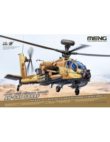 AH-64D Saraf Heavy Attack Helicopter (Israeli...
