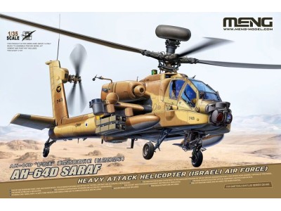 AH-64D Saraf Heavy Attack Helicopter (Israeli Air Force)