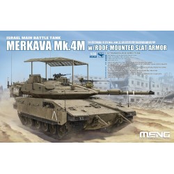 Israel Main Battle Tank Merkava Mk.4M w/Roof-Mounted Slat...