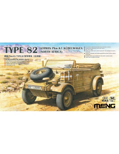1/35 German Pkw.K1 Kübelwagen Type 82 (North...
