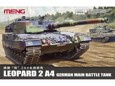 German Main Battle Tank Leopard 2A4
