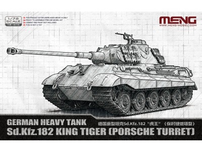 German Heavy Tank Sd.Kfz.182 King Tiger (Porsche Turret)