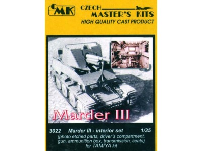 Marder III Interior Set