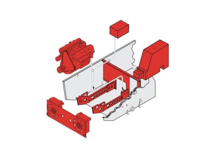 StuG III Ausf. G Engine Set for Dragon