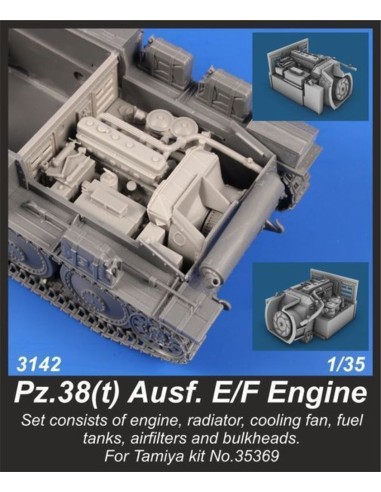 Pz.38(t) Ausf. E/F Engine Set