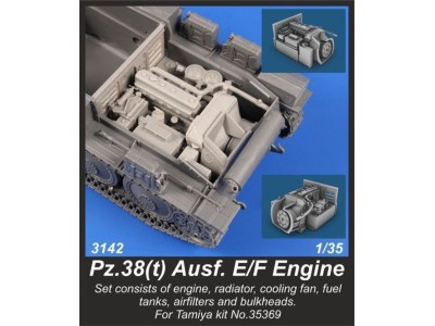 Pz.38(t) Ausf. E/F Engine Set