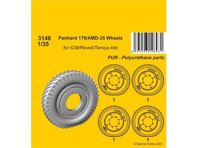 Panhard 178/AMD-35 Wheels