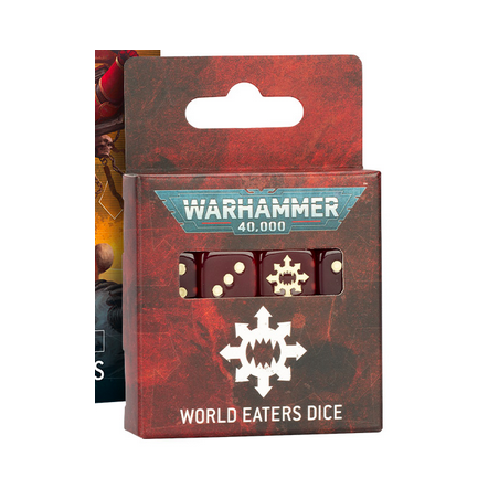 WARHAMMER 40000: WORLD EATERS DICE