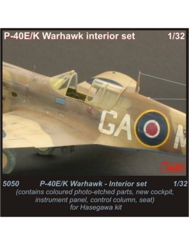 P-40E/K Warhawk Interior set