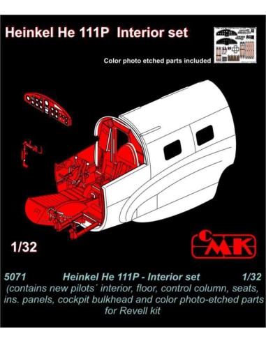 Heinkel He 111P Interior set