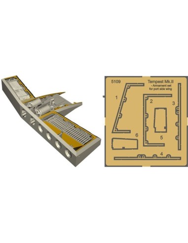 Tempest-Armament set f.starboard side wi