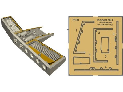 Tempest-Armament set f.starboard side wi