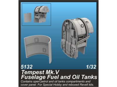 Tempest Mk.V Fuselage Fuel and Oil Tanks