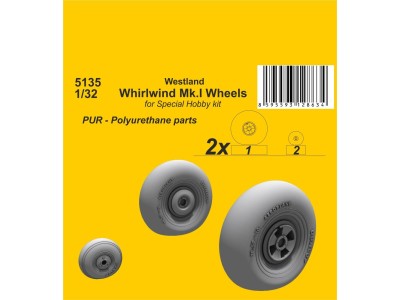 Westland Whirlwind Mk.I Wheels