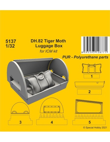 DH.82 Tiger Moth Luggage Box (ICM kit)