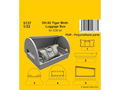 DH.82 Tiger Moth Luggage Box (ICM kit)