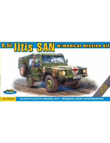 0,5t Iltis SAN w/medical mission kit