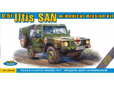 0,5t Iltis SAN w/medical mission kit