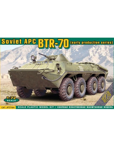 BTR-70 Soviet armored personnel carrier,