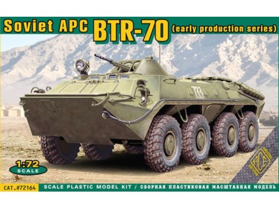 BTR-70 Soviet armored personnel carrier,
