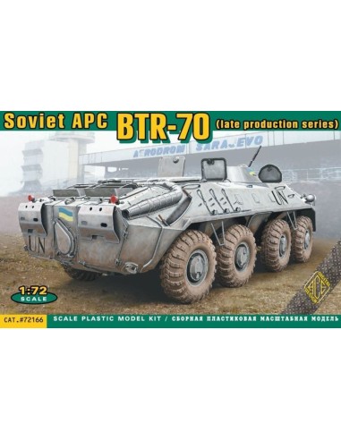 BTR-70 Soviet armored personnel carrier late prod.