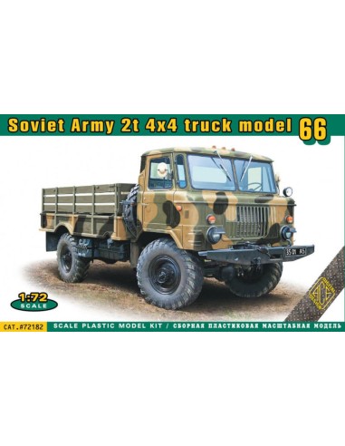 Soviet Army 2t 4x4 truck model 66