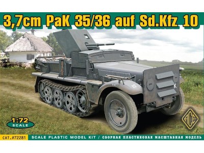 37 mm PaK 35/36 auf Sd.Kfz 10
