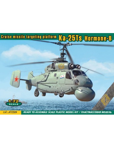 Ka-25Ts Hormone-B Cruise missile targeting...