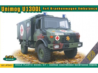 Unimog U1300L 4x4 Krankenwagen Ambulance