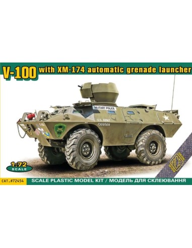 V-100 with XM-174 automatic grenade launcher