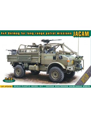 4x4 Unimog for long-range Patrol Missions JACAM