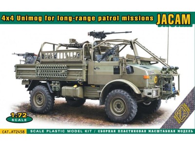 4x4 Unimog for long-range Patrol Missions JACAM