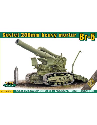 BR-5 280mm Soviet Heavy mortar