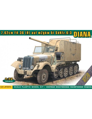 Sdkfz.6/3 DIANA 7,62cm FK.36 (R) auf mZgkw 5t